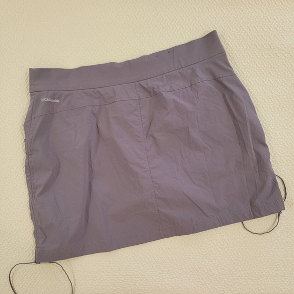 Columbia Gray Skirt with Drawstrings Built In Shorts Activewear Skort Size XL - Picture 12 of 15